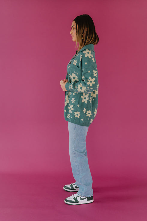 Twin Flame Floral Cardigan